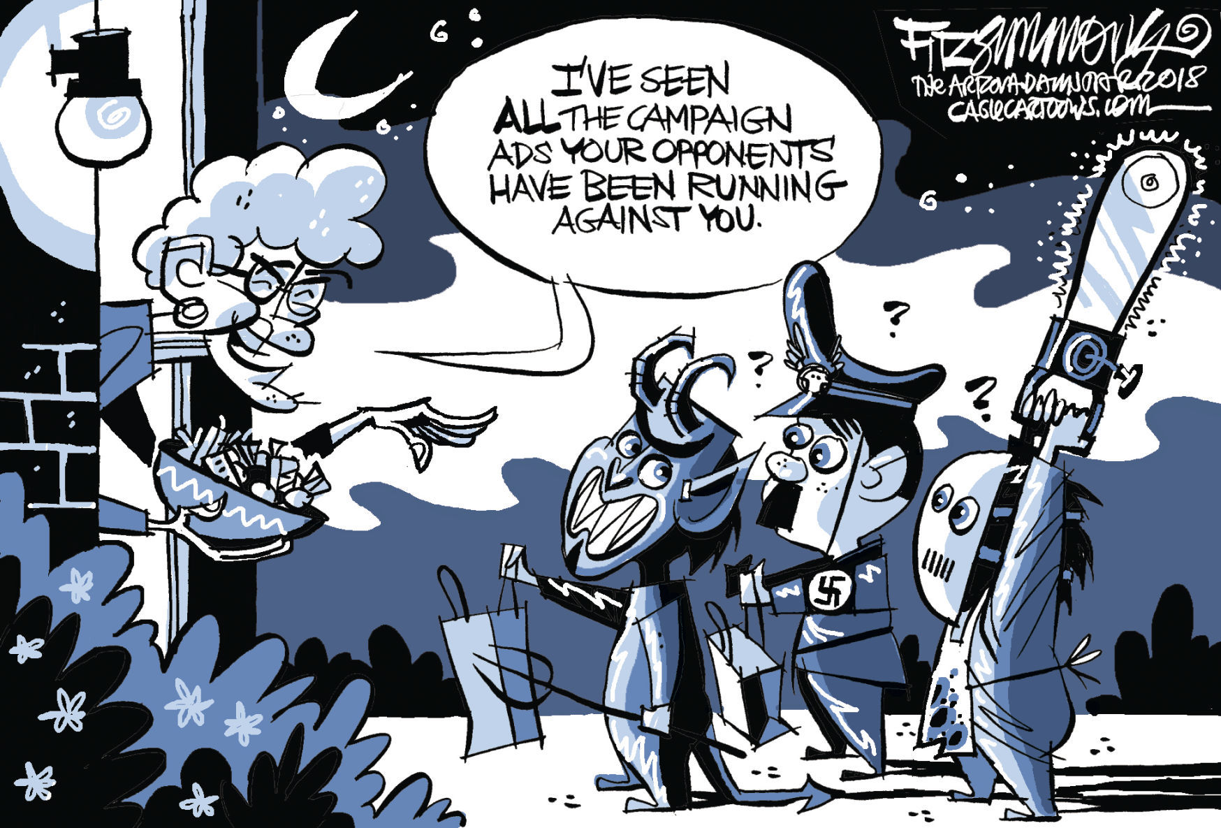 Halloween 2018 by David Fitzsimmons, The Arizona Star